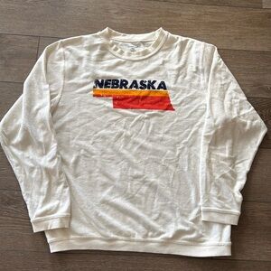 Cream Nebraska Sweatshirt